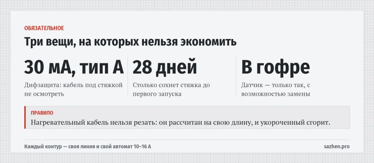 Три вещи, на которых нельзя экономить — Обязательное
